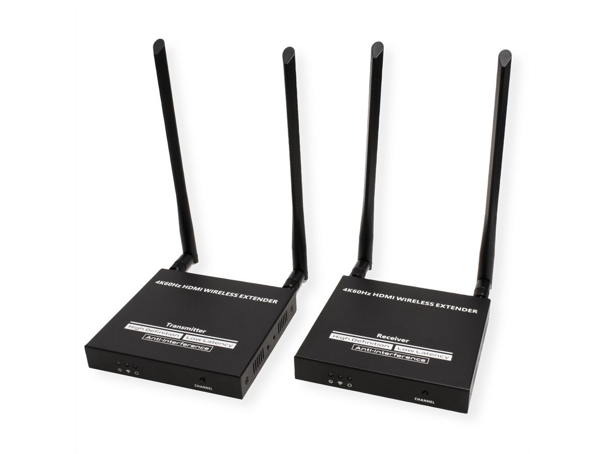 VALUE Système Wireless HDMI A/V, 50 m