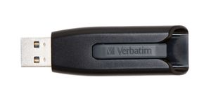 Verbatim V3 lecteur USB flash 64 Go USB Type-A, N 3.0 (3.1 Gen 1) Noir, Gris