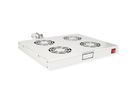 ROLINE 19" Unité de ventilation, 4 ventilateurs, Thermostat gris