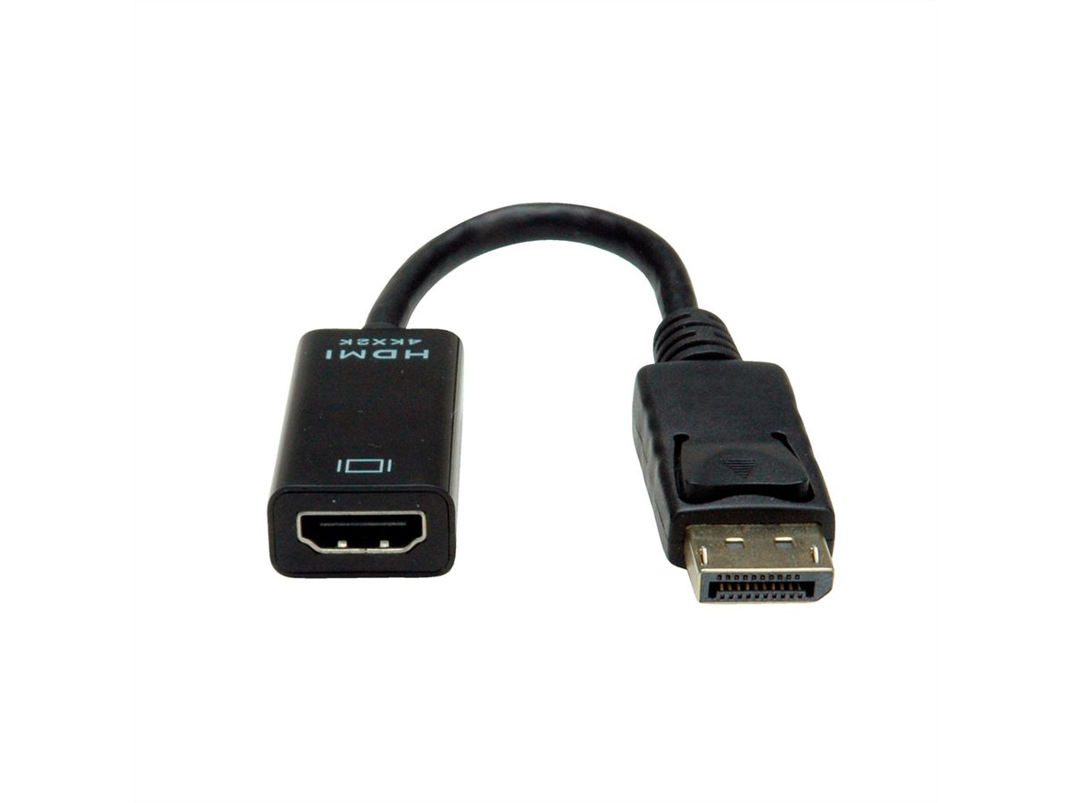 VALUE Câble adaptateur DisplayPort - HDMI, v1.2, HDR 10, DP M-HDMI F -  SECOMP France