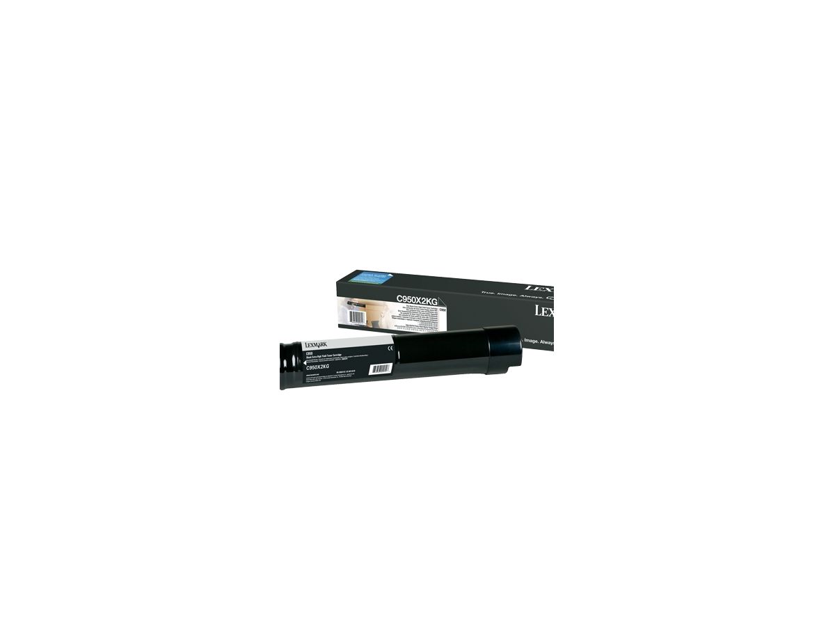 Lexmark C950X2KG Cartouche de toner Original Noir 1 pièce(s)