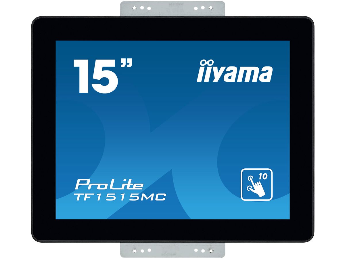 iiyama ProLite TF1515MC-B2 écran plat de PC 38,1 cm (15") 1024 x 768 pixels XGA LED Écran tactile Noir