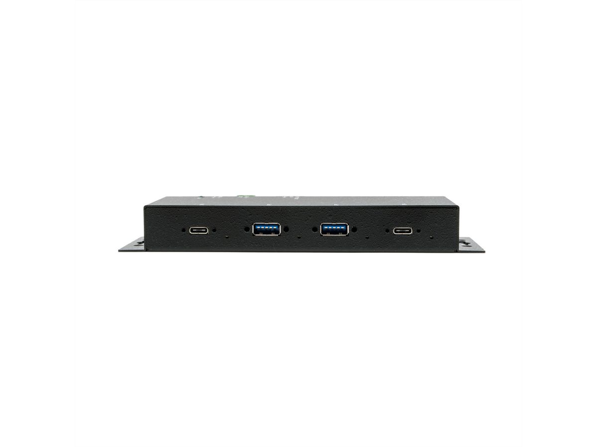 EXSYS EX-1234HMVS Hub USB 3.2 Gen2 à 4 ports, avec 2x USB-C et 2x USB-A