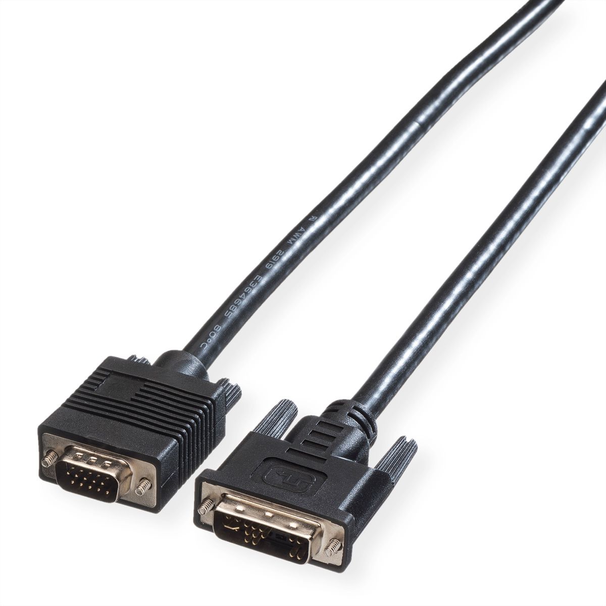 ROLINE Câble VGA DVI, DVI (12+5) M / HD15 M, 5 m