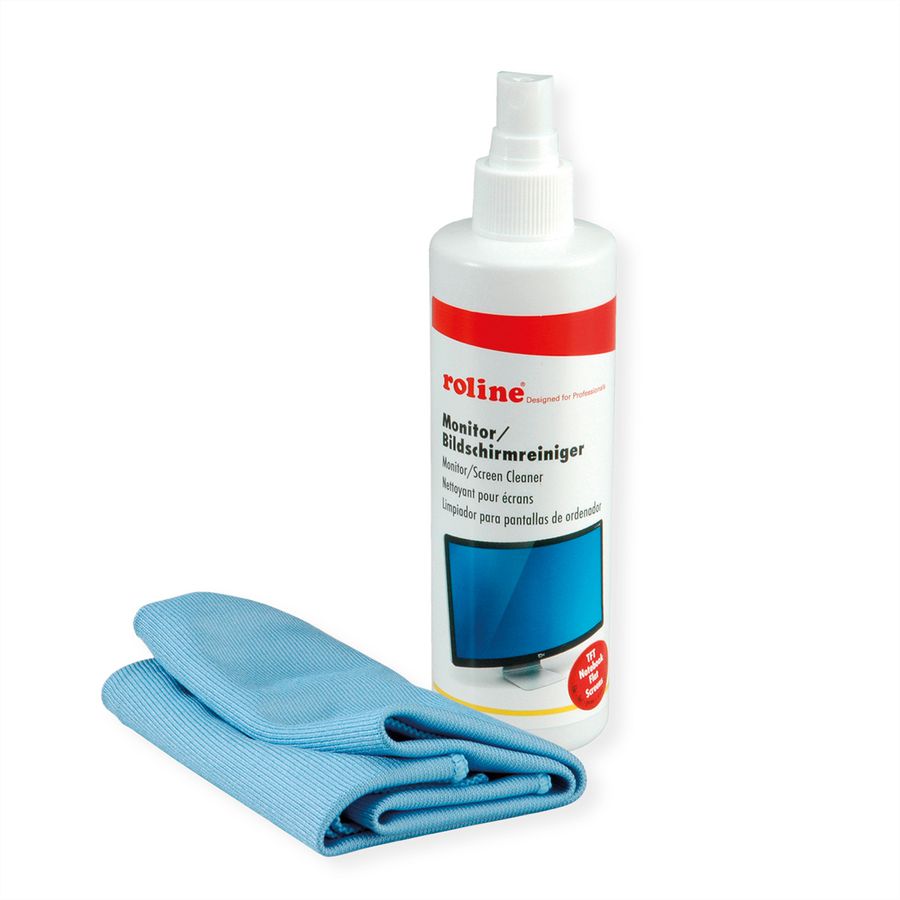 ROLINE Nettoyant pour écrans TFT avec serviette micro phase
