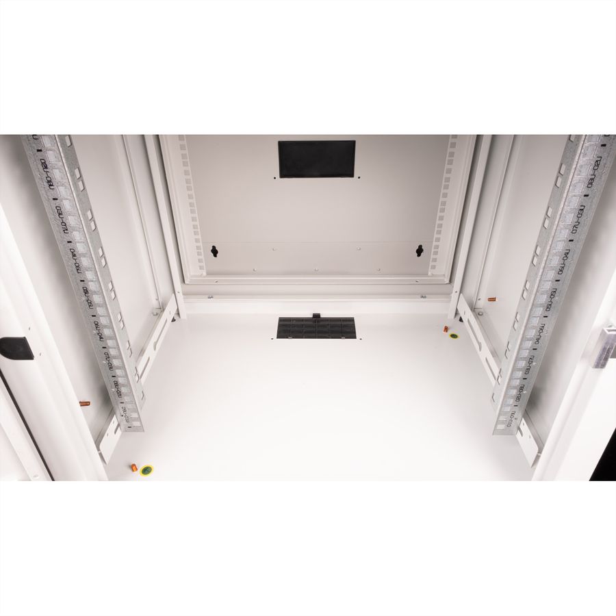 ROLINE 19" Boîtier mural Pro 9U, 600x600 LxP pivotant en 2 parties gris