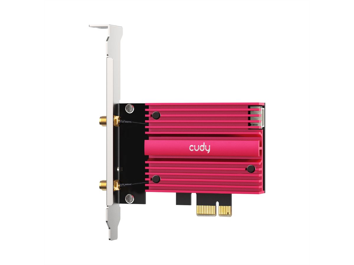 CUDY WE9300S Adaptateur PCI Express BE9300 Wi-Fi 7
