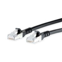 METZ CONNECT Cordon de brassage Cat.6A AWG 26, LSOH, noir, 40 m
