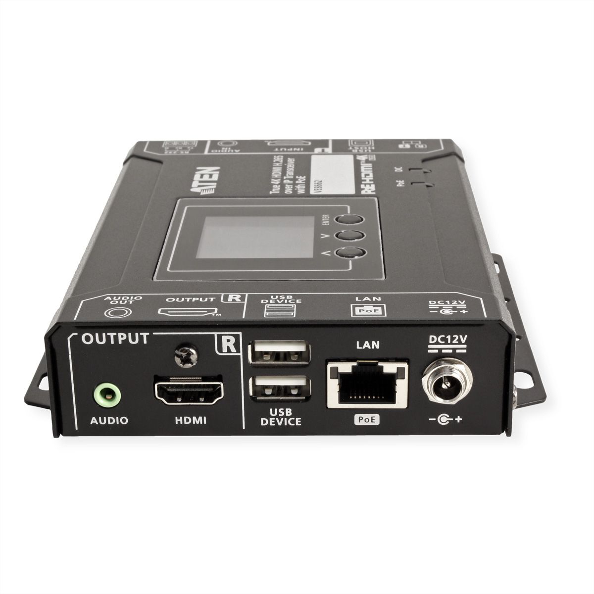 ATEN VE8662 Émetteur-récepteur HDMI H.265 sur IP véritable 4K avec PoE