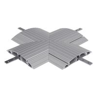 DATAFLEX Addit protège-câbles, connexion croisée 472, argent