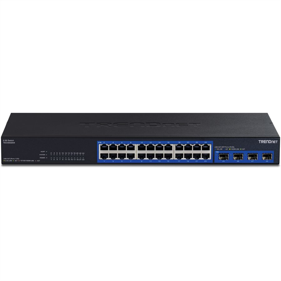 TRENDnet TEG-S50284 Switch 2,5G à 28 ports avec ports SFP+ 10G