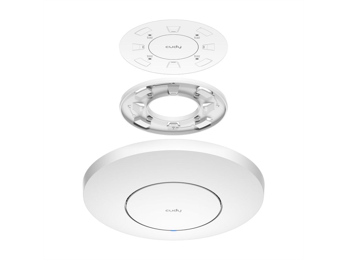 CUDY AP11000 BE11000 Point d'accès Wi-Fi 7 tri-bande 2,5 G avec SFP+ 10 G