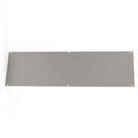 SCHROFF Face avant, profil en U, Refrofit Shielding, 3 U, 84 CV, 2,5 mm, alu, face avant anodisée, face arrière conductrice