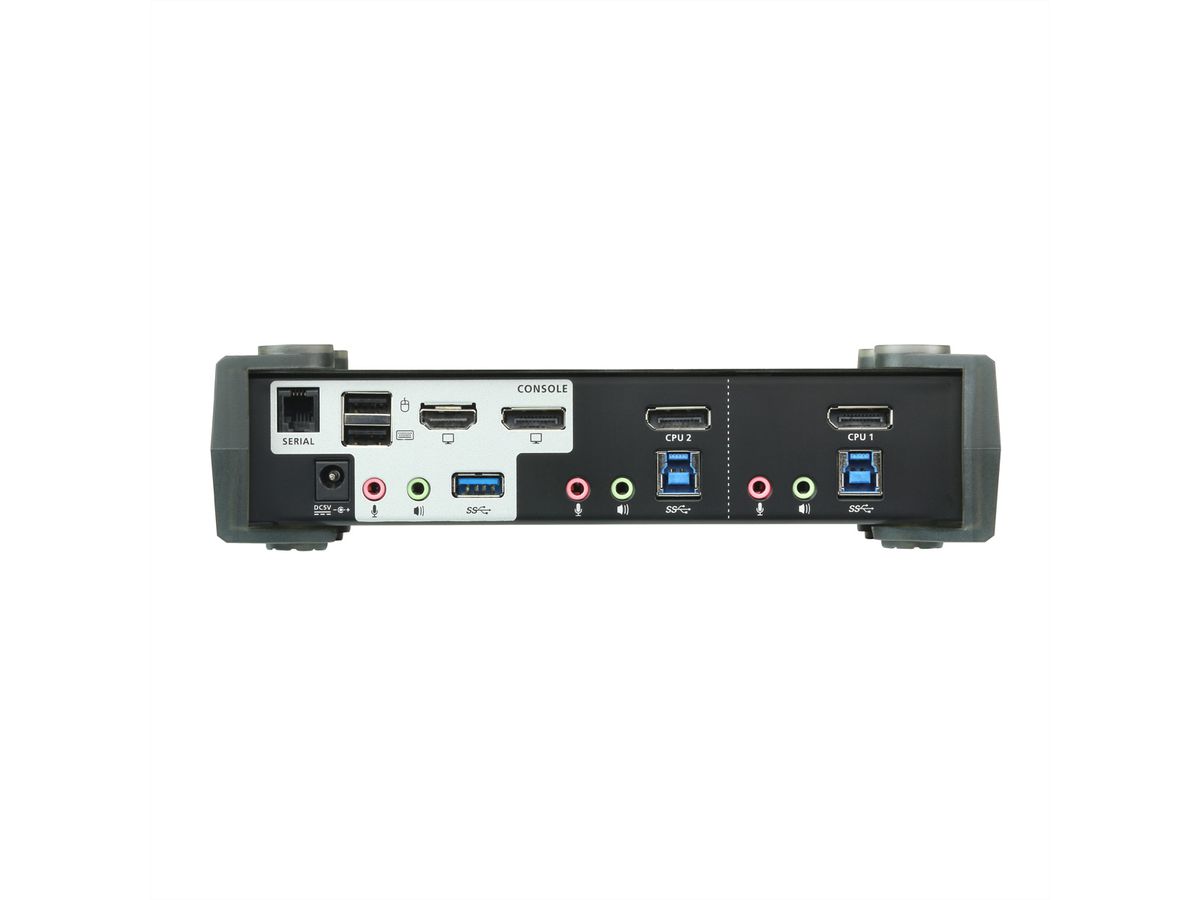 ATEN CS1922M Commutateur KVMP™ MST DisplayPort 4K 2 ports USB 3.0