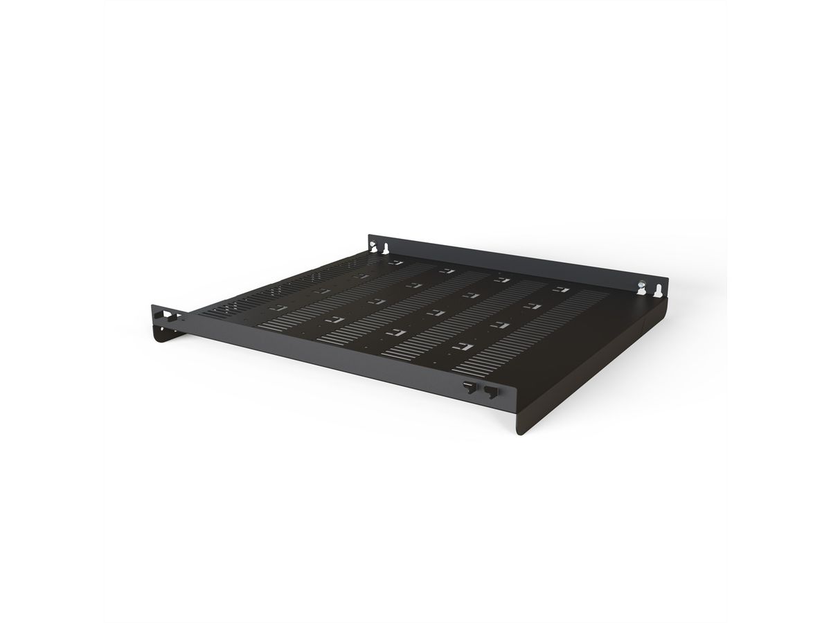 SCHROFF Varistar 19'' étagère, fixe, 75 kg, RAL 7021, 600W 700D