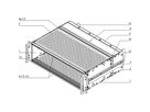 SCHROFF EuropacPRO 19" Kit de bacs à cartes pour le ferroviaire, blindé, SNCF, 3 U, 84 CV, 320 mm