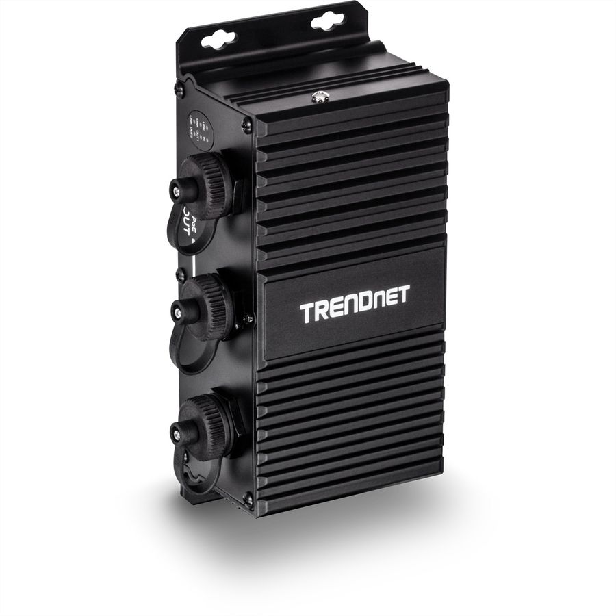 TRENDnet TI-EU120 Extenseur UPoE Gigabit extérieur industriel à 2 ports