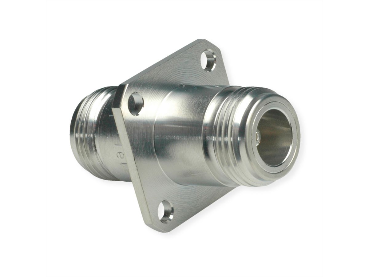 TELEGÄRTNER Connecteur N encastrable femelle/femelle, IP68