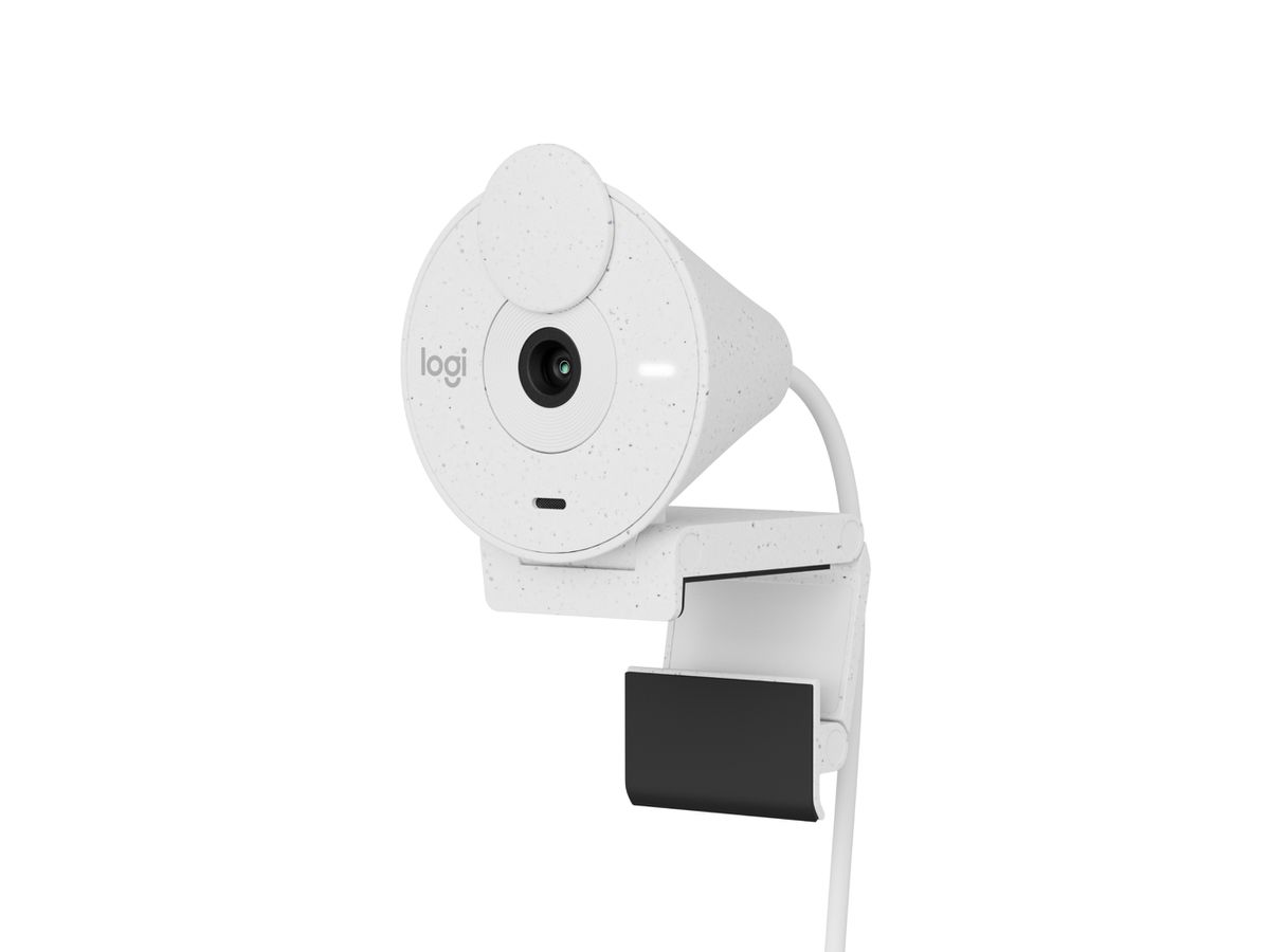 Logitech Brio 300 webcam 2 MP 1920 x 1080 pixels USB-C Blanc