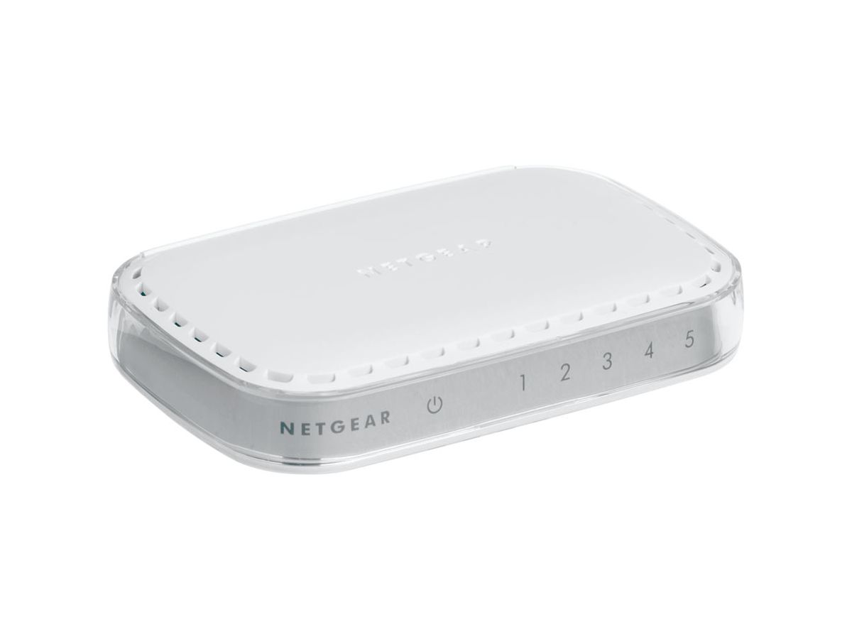 Netgear GS605-400PES commutateur réseau Non-géré L2 Gigabit Ethernet (10/100/1000) Blanc