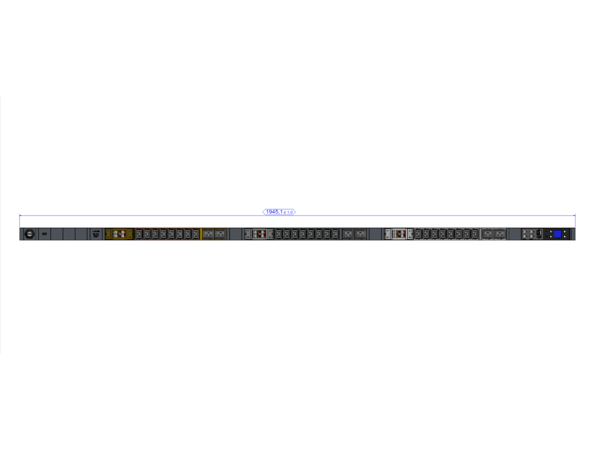 BACHMANN BN3500 3xRCM 24xC13 6xC19 6xLS