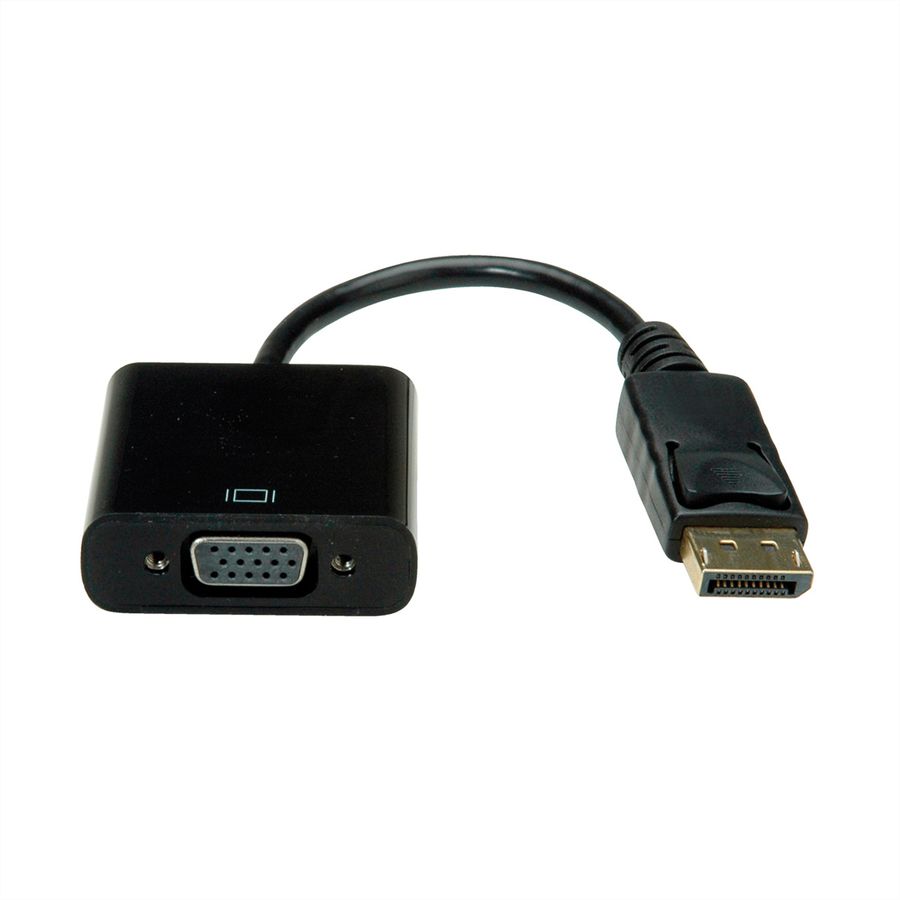 VALUE Adaptateur DisplayPort-VGA, DP M - VGA F, passif