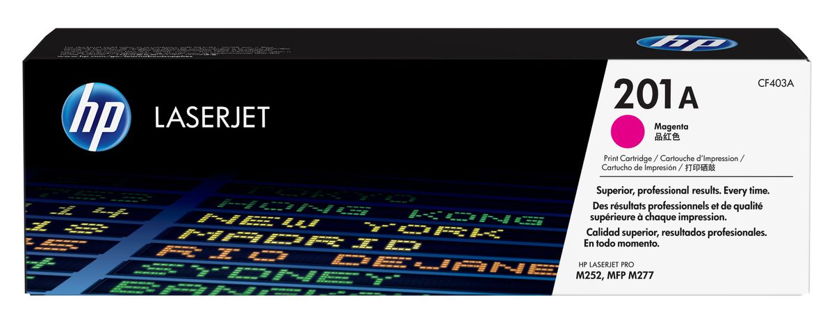 HP 201A toner LaserJet Magenta authentique