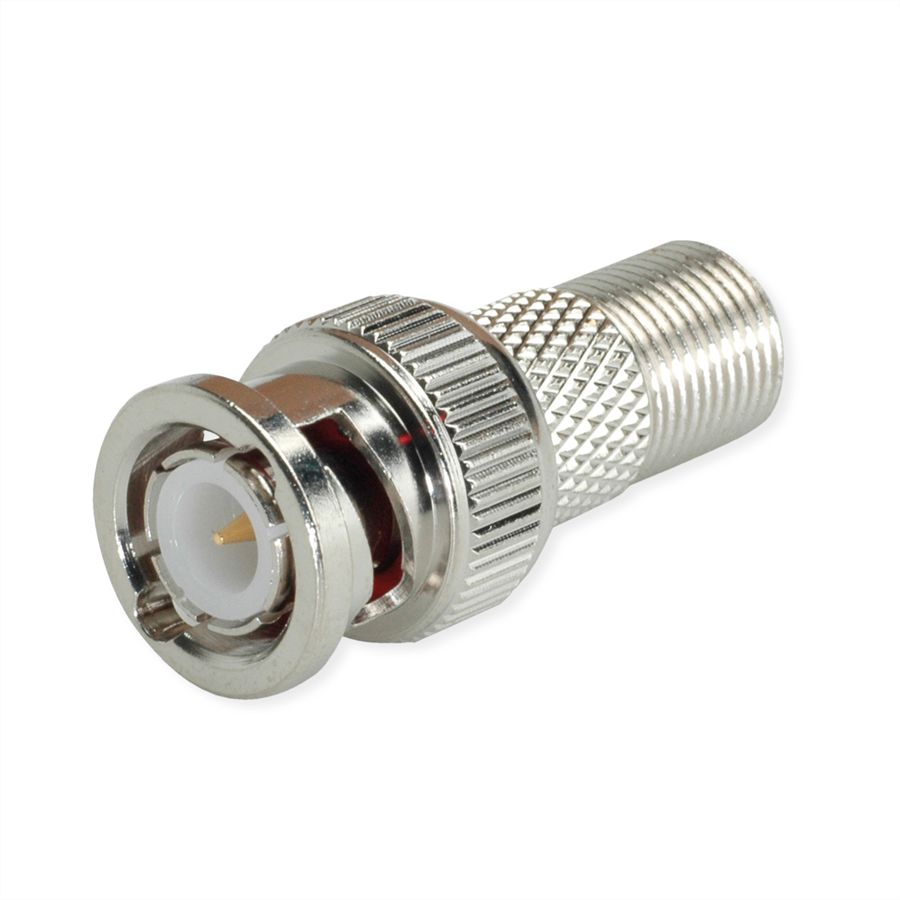 TELEGÄRTNER Adaptateur BNC-mâle / F-femelle
