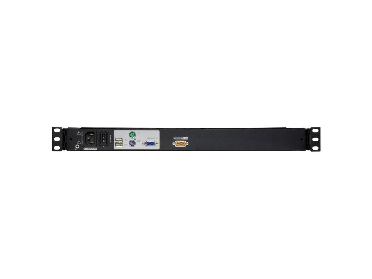 ATEN CL3000N Console KVM, LCD 48cm, VGA, PS/2-USB, port USB, FR-Layout