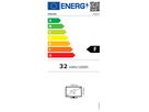 Philips E Line 325E1C/00 écran plat de PC 80 cm (31.5") 2560 x 1440 pixels Quad HD LCD Noir