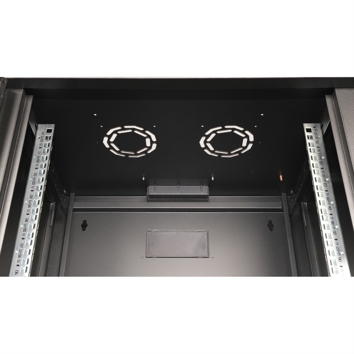 ROLINE 19" Boîtier mural Pro 12U, 600x450 LxP noir