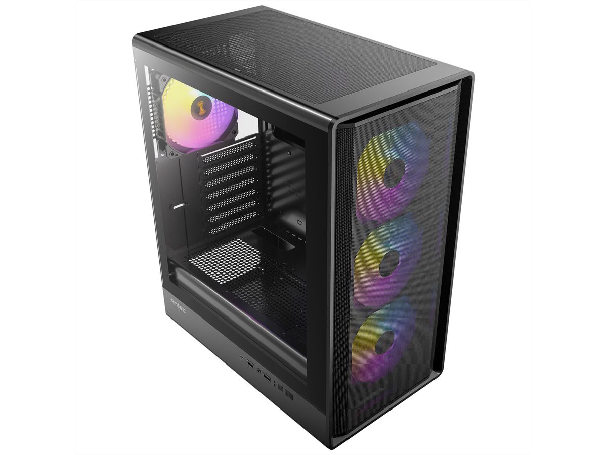 ANTEC Performance P6 Neo ARGB Boîtier PC ATX Midi Tower, noir