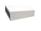 METZ CONNECT  Keystone boîtier en saillie 12 ports blanc pur, non équipé