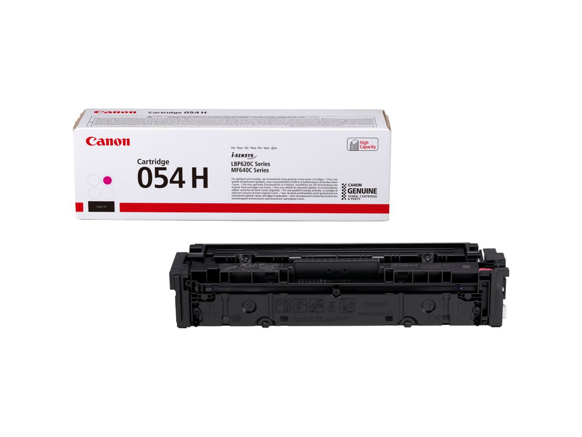 Canon Cartouche de toner haut rendement 054 H, magenta