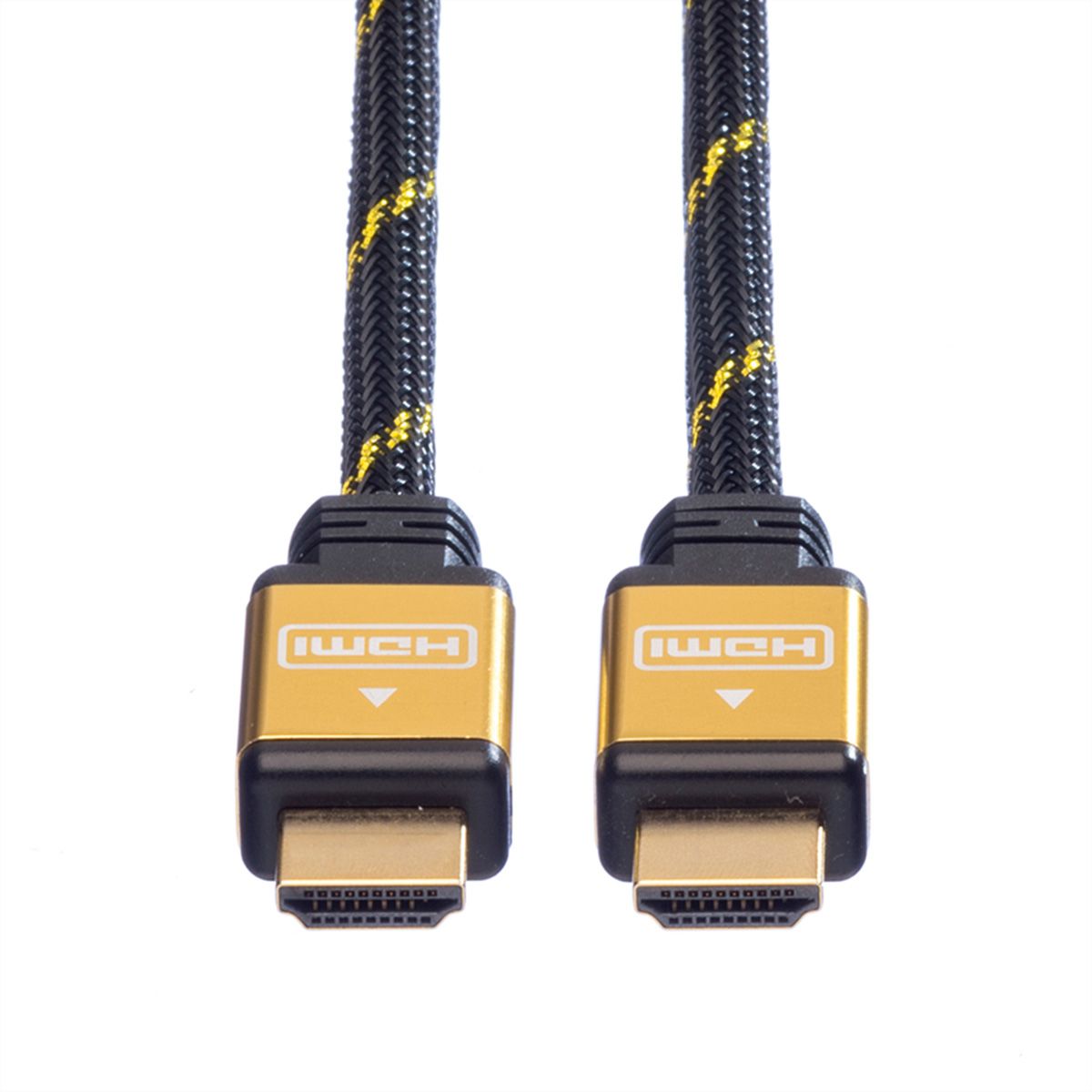 ROLINE GOLD Câble HDMI High Speed avec Ethernet, M-M, 2 m
