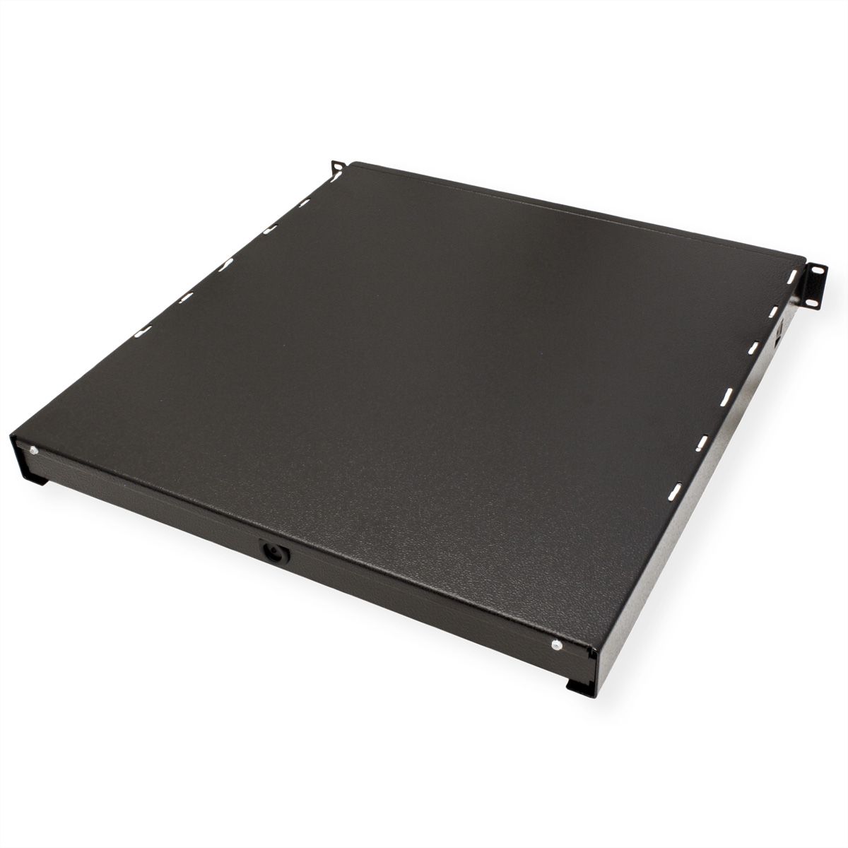 Tiroir clavier 19" 1UH, sans clavier, noir