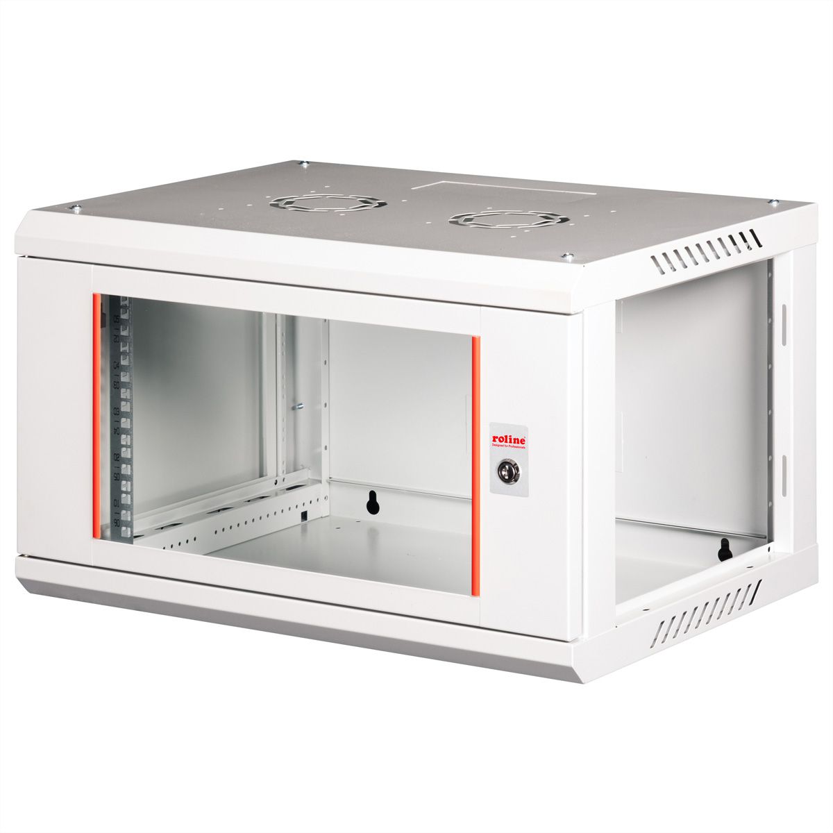 ROLINE 19" Boîtier mural Basic Plus 6U, 600x450 LxP gris