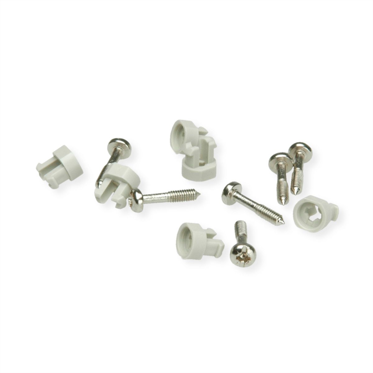 SCHROFF NTS Vis à gorge / vis de collier, 6 pièces