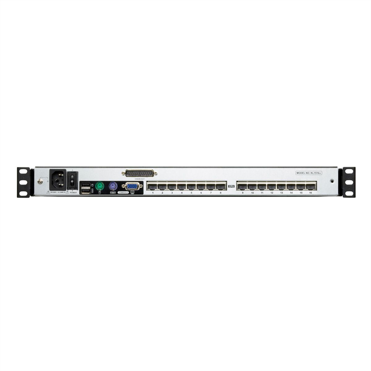 ATEN KL1516AN Commutateur KVM LCD à 16 ports, US-Layout