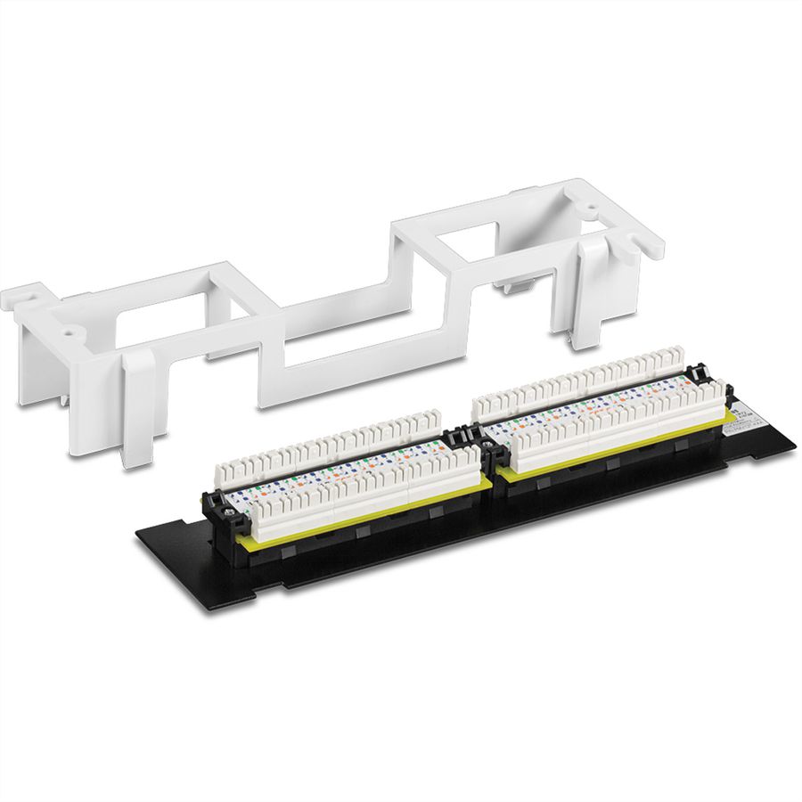 TRENDnet TC-P12C6V Tableau de connexion non blindé Cat6e à 12 ports et fixation murale