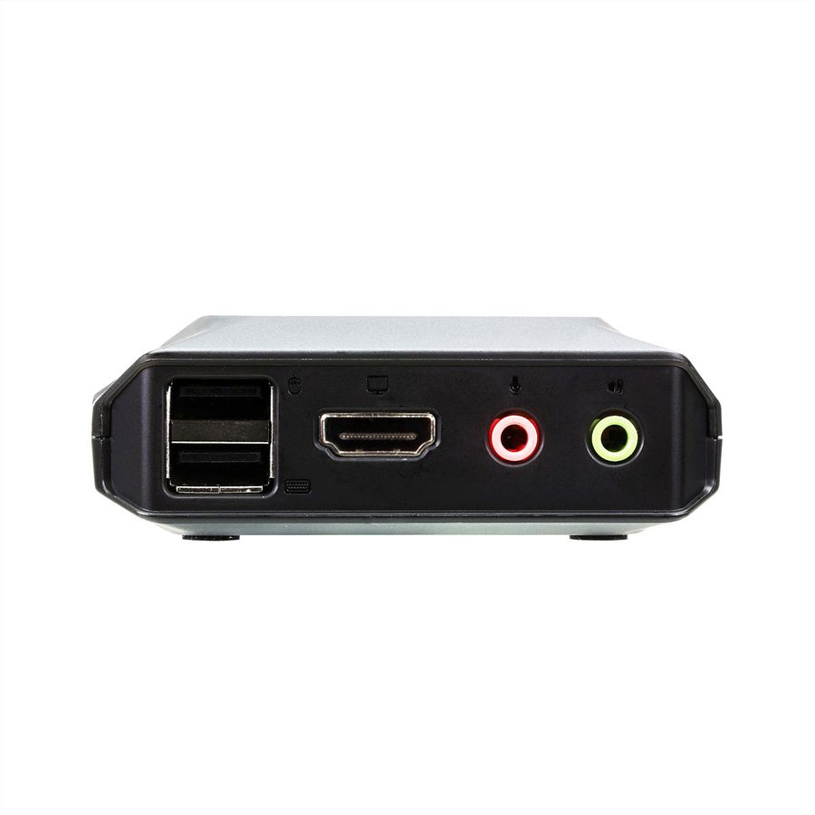 ATEN CS22H Commutateur KVM câble HDMI 4K USB 2 ports avec sélecteur de port distant