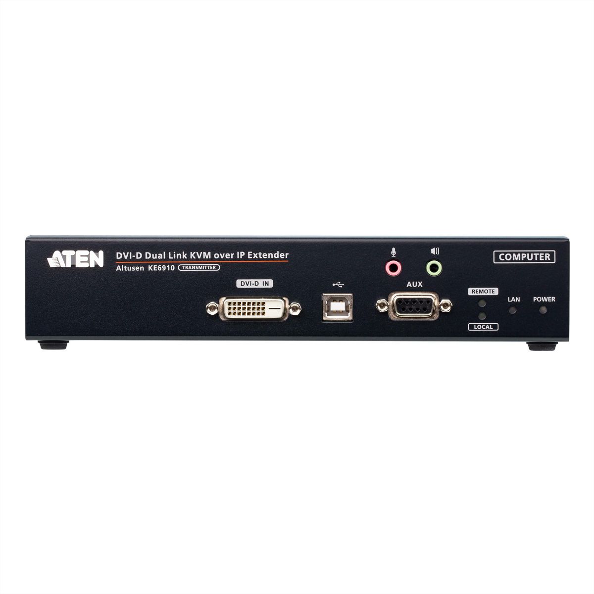ATEN KE6910T Système d'extension KVM 2K DVI-D Dual Link sur IP, émetteur