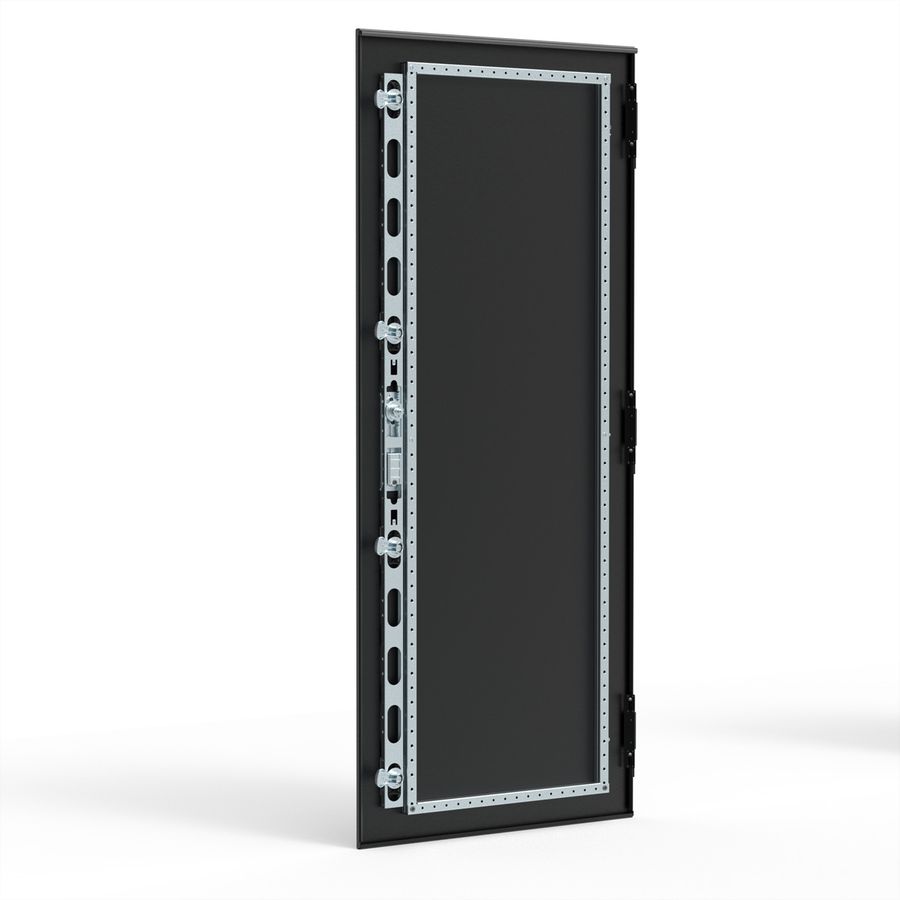 SCHROFF Porte acier CEM, IP55, multi-points
