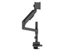 ROLINE Support LCD lourd, montage sur bureau, 4 articulations, jusqu'à 22/27 kg, noir