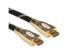 ROLINE GOLD Câble HDMI Ultra HD avec Ethernet, M/M, Retail Blister, 3 m