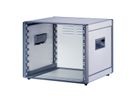 SCHROFF Comptec 19" Desktop Case, non blindé, capot alu, 12 U, 84 HP, 600 mm