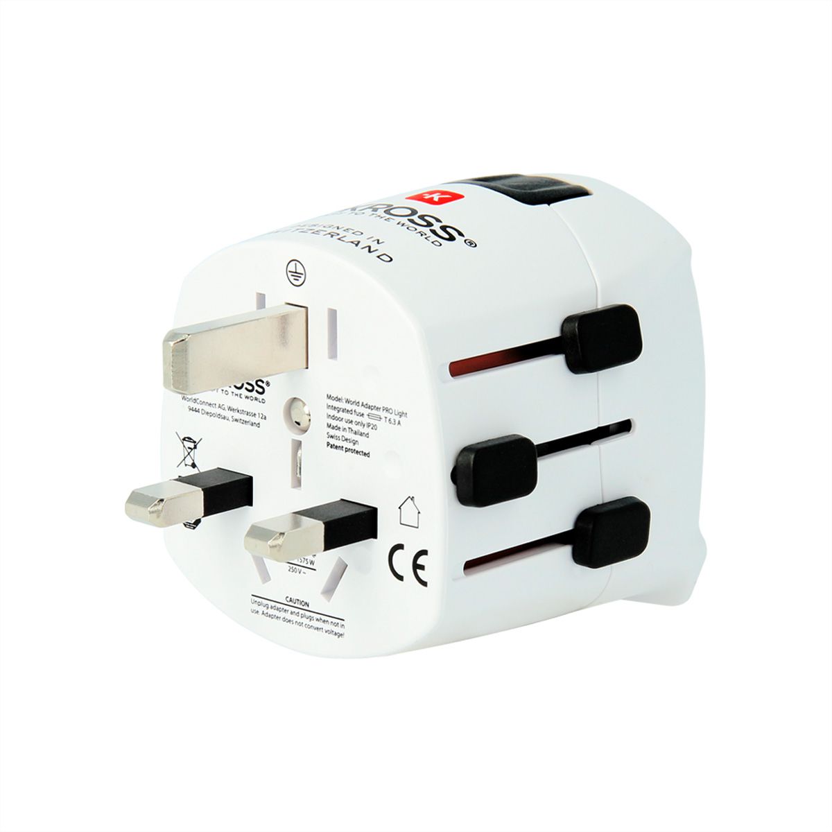 SKROSS PRO Light White Adaptateur de voyage , monde