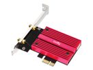CUDY WE4000 AX5400 WiFi 6E, PCI Express