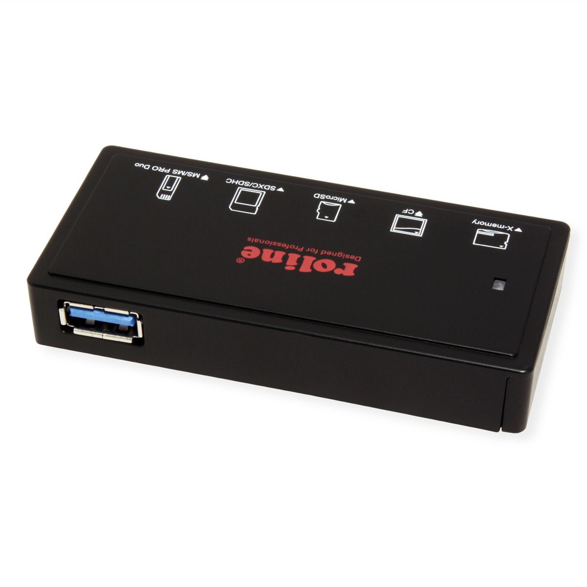 ROLINE Multi Card Reader USB 3.2 Gen 1, noir