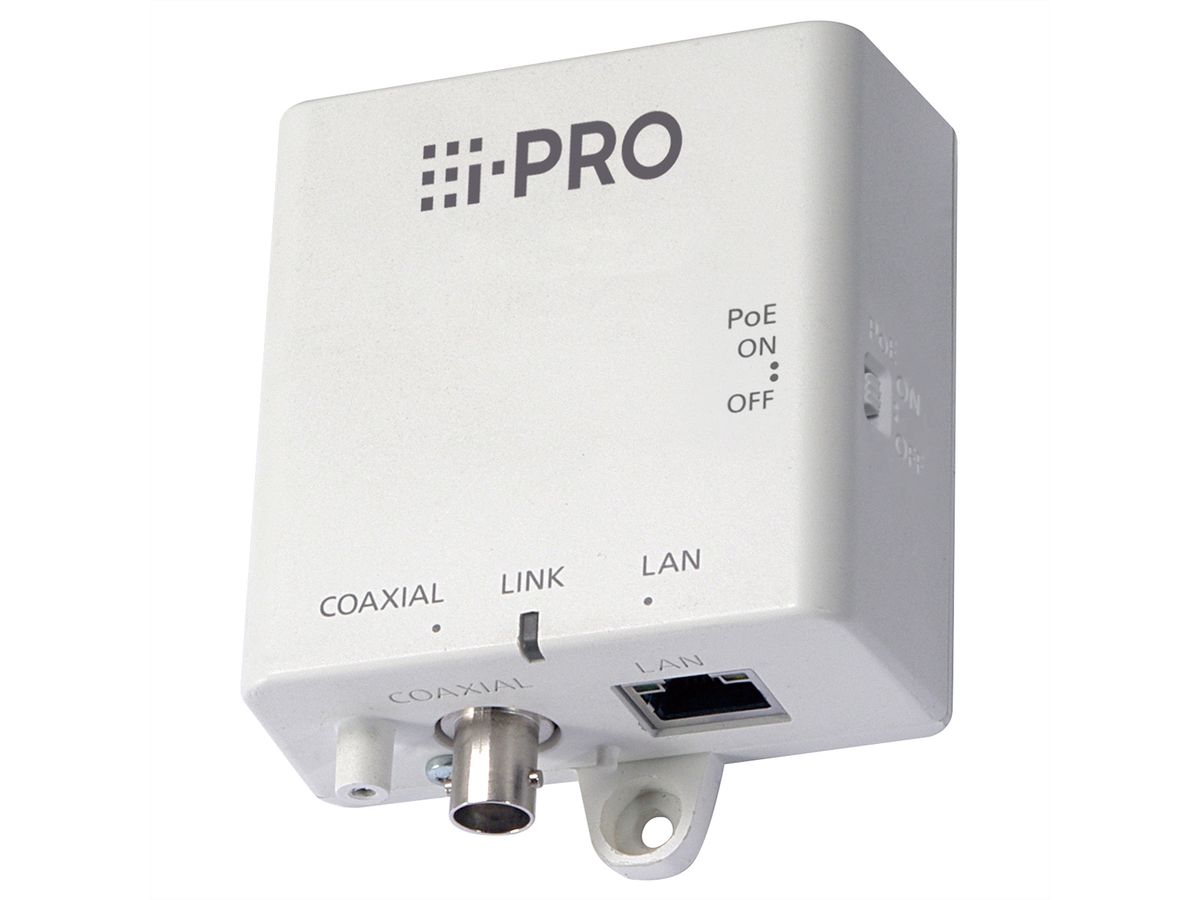 I-PRO WJ-PC200E Convertisseur, Coaxial - LAN